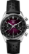 TAG Heuer Carrera Black Leather Steel Purple