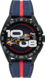 TAG Heuer Connected Black Rubber & Leather Titanium