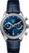TAG Heuer Carrera Azul Piel de cocodrilo Acero Azul